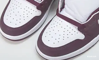 555088-611 OG 1 AIR JORDAN HIGH “BORDEAUX” 0605
